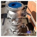 DIN Pn16 Dn100 Carbon Steel Lever Operated Ball Valve